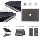 PU Leather Case Hard Shell for Macbook Pro 13inch