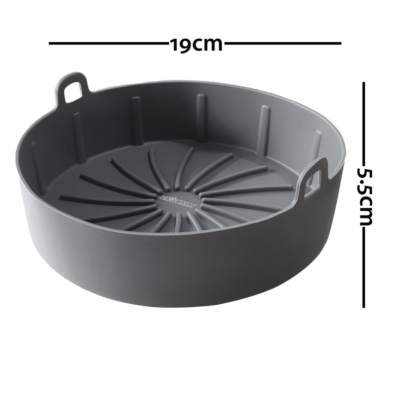 Silicone Air Fryer Pot Basket - 7.5Inch