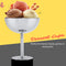 2PCs Stainless Steel Dessert Cup Ice Cream Bowl