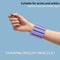 Adjustable Silicone Wrist Ankle Weight Bracelet - 1 Pair