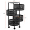 4 Tier Rotatable Mobile Metal Storage Rack