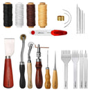 23Pcs Leather Sewing Leathercraft Tools Set