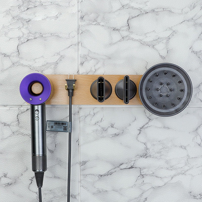 Punch Free Wall Mounted Hair Dryer Holder for Dyson