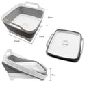 Collapsible Sink Basin With Drain Plug