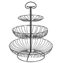 3 Tier Iron Countertop Fruit Basket