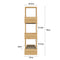 3 Tier Bamboo Storage Shelf Bathroom Caddy