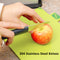 Color Coded Index Cutting Boards & Knives Set