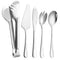 5PCs Serving Spoon Tongs Utensils Set