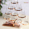 72Pcs Disposable Plastic Party Plates Dinnerware Set-Rose Gold