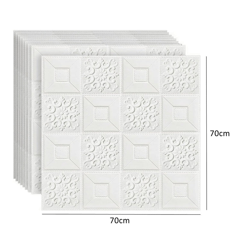 Self-Adhesive 3D PE Foam Wall Sticker 10PCs (Gauteng Delivery Only)