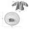 Coverall Baby Bib & Highchair Tray Mat Set