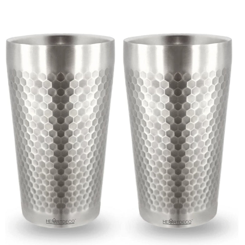 2PCs Stainless Steel Double Wall Tumbler Cup