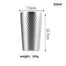 2PCs Stainless Steel Double Wall Tumbler Cup