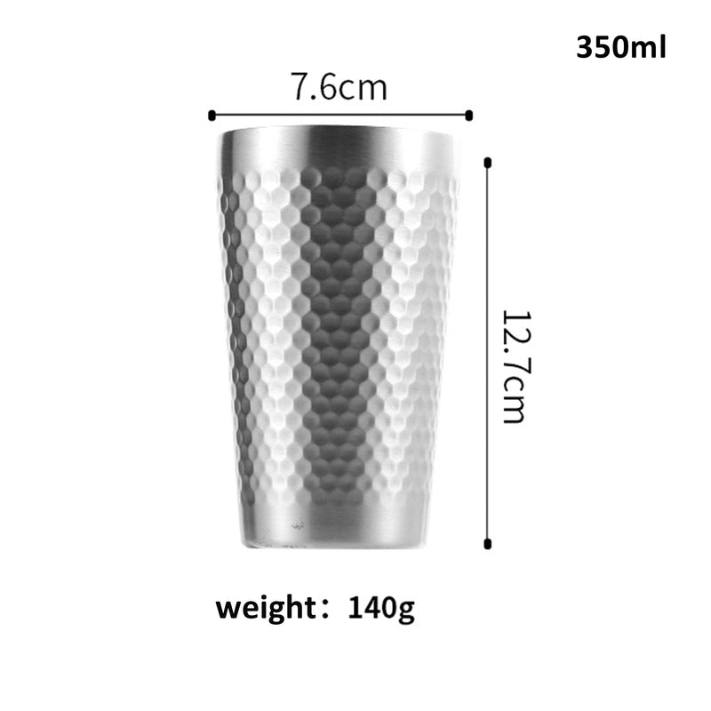 2PCs Stainless Steel Double Wall Tumbler Cup