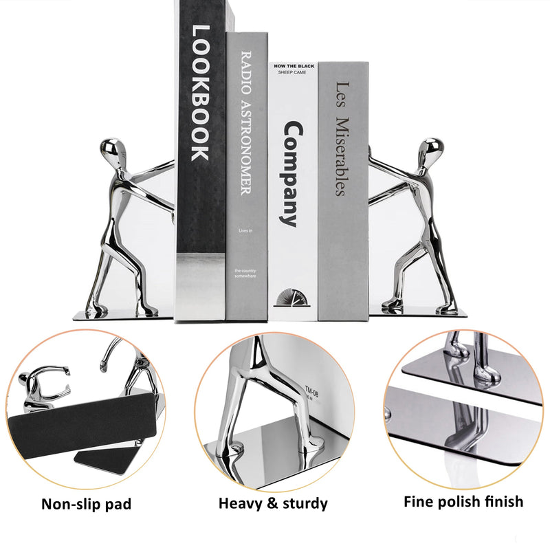 Creative Metal Bookends Book Holders