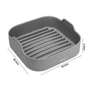 8 inch Square Silicone Air Fryer Liner Basket