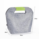 2Pcs Insulation Felt Lunch Bag