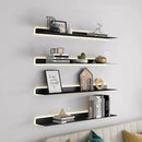 2PCs DIY Metal Floating Shelf with Built-in LED Light