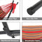 Hammock with Steel Stand - Red