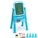 Double Sided Kids Chalkboard Drawing Board Easel