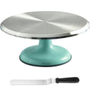 Aluminum Cake Turntable Rotating Stand 10 Inch