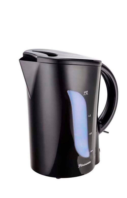 PPAK20 Pineware 1.7L Corded Kettle Black