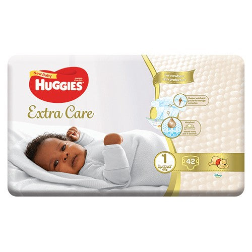 Huggie New Baby Size 1 42pck