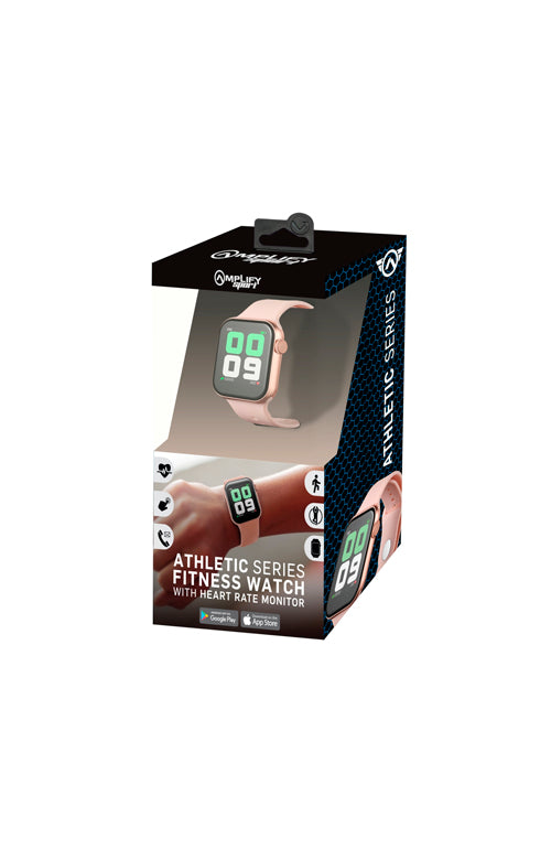 Amplify Sport Athletic series fitness watch - square  gold