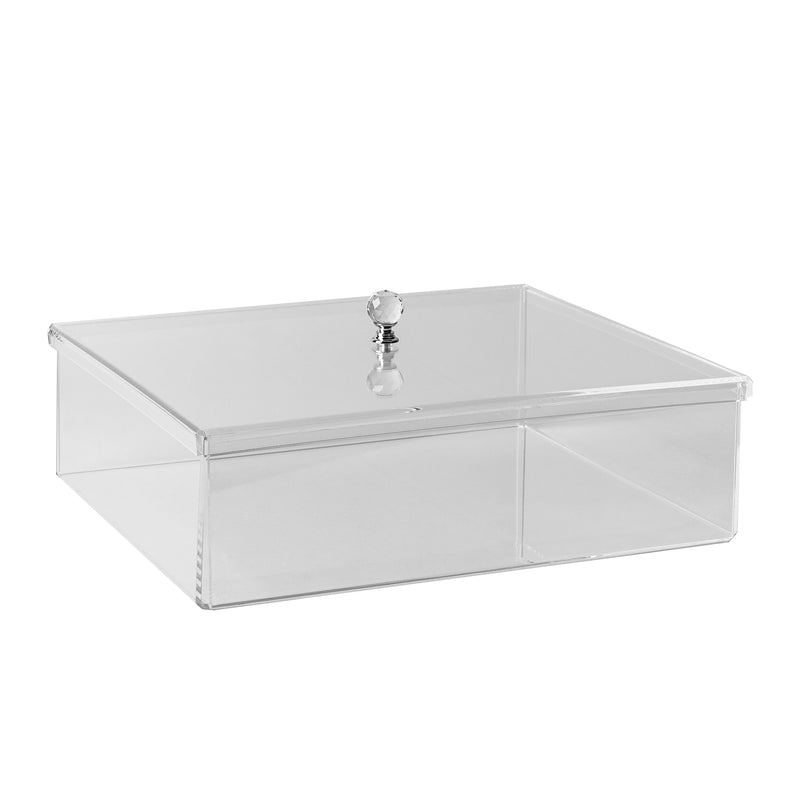 Luxury Acrylic Storage Gift Box (Clear) - Large