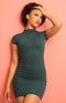 Ladies' Short Sleeve Bodycon Dress