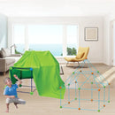 DIY Beaded Luminous Fort Tent with Cloth (87pc)