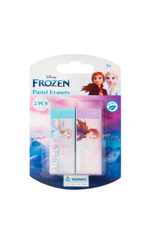 Frozen 2Pc Pastel Erasers