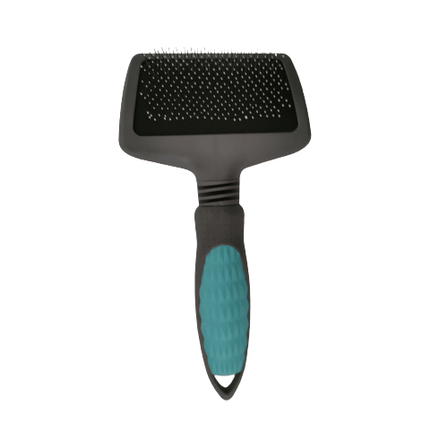 Large Pet Flat Brush- Lime