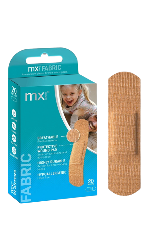 MX Fabric Strip Plasters 20's