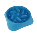 Pet Slow Feeder Bowl - Assorted Bright Colours - 4aPet