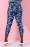 Ladies' Brush Knit Printed Leggings