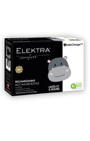 Elektra - Electric Hot Water Bottle - Grey & Pink Hippo