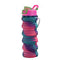 Rainbow Collapsible Water Bottle - Pastel Pink