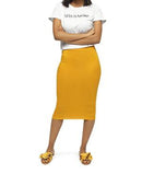 Skirt - Mustard