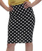 Polkadot Skirt - Black