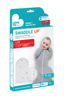 SWADDLE UP LITE - GREY (YOU ARE MY) SMALL - MEDIUM