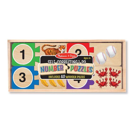Melissa & Doug Self-Correcting Number Puzzles (Pre-Order)