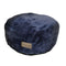 Small Pet Calming Plush Round Fleece Bed - Blue