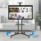 Mobile TV Cart Free Standing TV Stand 42-90 Inch