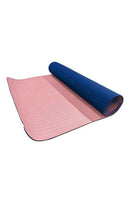 Non-Slip 5mm Thick TPE Yoga Mat - Pastel Pink
