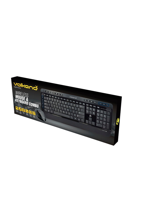 VolkanoX  Graphite series Wireless keyboard and mouse combo