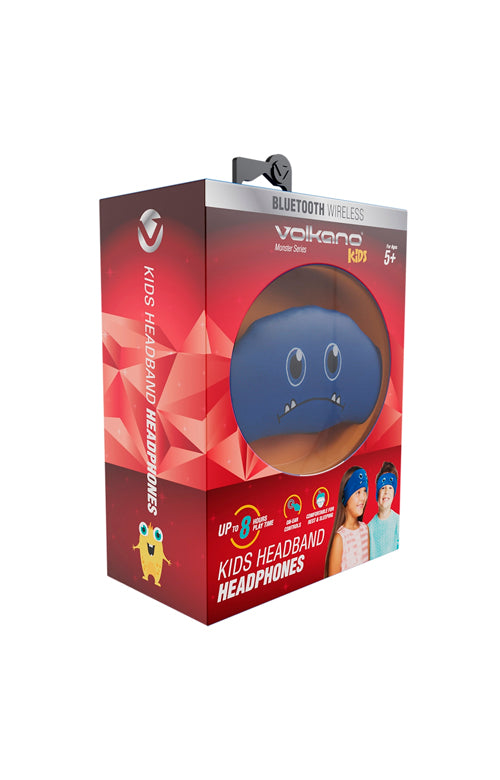 Volkano Kids Monster Series Bluetooth Headband Headphones