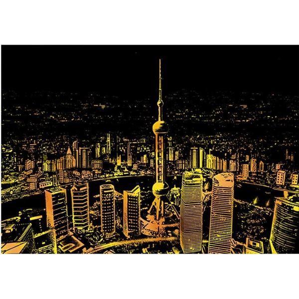 A3 Scratch Card Series - Bright City DUBAI (2pc)