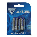 Alphacell Value Battery - Size AAA 4pc