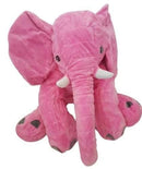 Elephant Baby Pillow - Pink